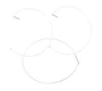 BUGUUYO 3pezzi Anello Serraggio Per Guarnizione Porta Lavatrice Da Acciaio Robusto Compatibile Lavatrici Carico Frontale Facile Installazione e Garantita
