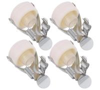 BUGUUYO 4 Pezzi Tappo Salva-Vino Per Bevande Tappo Per Bottiglia Di Vino Tappi Per Bottiglie Di Vino Tappi Per Bottiglie In Acciaio Inossidabile