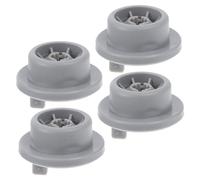 BUGUUYO 4 Ruote Per Cestello Inferiore Lavastoviglie, Kit Di Riparazione Compatibile Con Marche Note, Rulli Per Elettrodomestici Resistenti e Stabili Per Uso Domestico