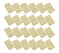 BUGUUYO 4000 Pezzi Etichette Impermeabili Adesive in Pet Trasparente Scritte Nere, Pre-separate, per Venditori Online e Importatori su Carta e Legno
