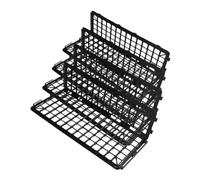 BUGUUYO 4pezzi Divisorio Per Alimenti in Plastica Recinzione Ringhiera Di Protezione Per Esposizione Di Frutta e Separatore Per Scaffali Ringhiera Per Scaffali Valorizzatore Per