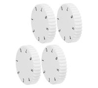 BUGUUYO 4pezzi Manopola Temperatura Frigorifero Termostato Con Posizioni Ricambio Resistente in Plastica Facile Da Installare Per Congelatori e Frigoriferi