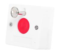 BUGUUYO 5 Pezzi Di Chiamata Di Emergenza Con Allarme Per Infermiere Pulsante Di Emergenza Da Parete In Plastica Punto Di Chiamata Di Allarme Wireless Pulsante Manuale