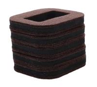 BUGUUYO 5 Pezzi Felt Skid Furniture Pads per Ruote Fissatori per Computer per Prevenire Rumori e Graffi Sul Facile Installazione e Sicurezza