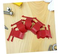 BUGUUYO 5 Pezzi Organizer da Parete per Cera Lucidante e Abrasivi Supporto in Plastica Robusta per Officina Auto Montaggio Semplice e Salvaspazio Porta Polish Versatile per Negozio