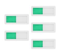 BUGUUYO 5 Pezzi Segnale Porta Scorrevole Bagno Bianco Indicatore Privacy Occupato Segnala Uso per Uffici Ospedali Conferenze