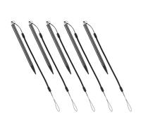 BUGUUYO 5pezzi Pennino Touch Screen Capacitivo con Punta Extra Fine Adatto per Disegno e Scrittura su Tablet e Schermi Sensibili con Corda Anti-smarrimento per Uso Quotidiano