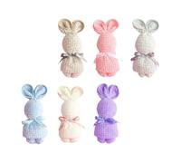 BUGUUYO 6 Pezzi Asciugamani da Bagno Coniglietto Adorabili, Sicuro e Sano, come Accessori per Matrimonio e Regalo di Pasqua