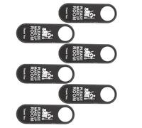 BUGUUYO 6 Pezzi Cartelli per Porta in Materiale Ecologico Doppia Faccia con Scritta Non Disturbare e Prego Pulire Segnaletica Appendibile per Hotel Ufficio Casa Design Elegante e