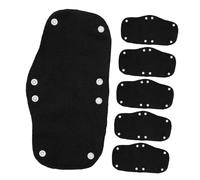 BUGUUYO 6 Pezzi Caschi duri sicurezza a fascia sudore accessori per cappe saldatura banda del sudore per hard hat Accessorio con hat fasce per elmetti poliestere