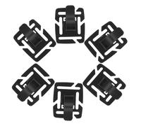 BUGUUYO 6 Pezzi Clip di Fissaggio per Tubo per Borsa dell'Acqua Potabile Borraccia Zaino Clip per Tubo per Bevande Supporto Magnetico