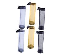 BUGUUYO 6 Pezzi custodia da appendere organizzatore del sacco della spazzatura distributori chiaro sacchetti spazzatura portaoggetti sospeso Organizzatore di borse della spesa in plastica