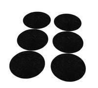 BUGUUYO 6 Pezzi Deodorazione Fogli Di Cotone in Carbonio Filtro Dell'acquario Per Spugna Spugne Filtranti Filtro Di Ricambio Carbone Nero Cotone Carbone