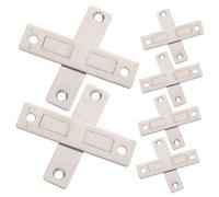 BUGUUYO 6 Pezzi Porta Di Aspirazione Magnetica Invisibile Per Porte Dell'armadio Da Cucina Catture Magnete Del Cassetto Magnete Per Porta in Metallo Acciaio Inossidabile