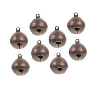 BUGUUYO 8 Pezzi Collana a campana di rame campanelli per collari per gatti campanelli per collare campane in ottone per l'artigianato campane arrugginite Campane fai -da -te