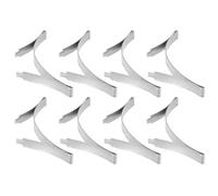 BUGUUYO 8 Pezzi Limitatore Di Binario Per Scorrevoli Dell'Armadio Posizionatori Limitatori Di Binario Per Armadio Limitatori Inferiori Per Scorrevoli Accessorio Per