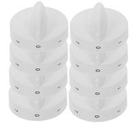 BUGUUYO 8pezzi Manopola Controllo Termostato Frigorifero Regolatore Temperatura in Plastica Pulsante Rotante Sostituzione Manopola Temperatura