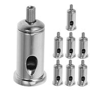 BUGUUYO 8pezzi Tenditore Cavo Alta Resistenza Morsetto Fune Regolabile Per Installazioni Luci e Cartelloni Pubblicitari Esterni