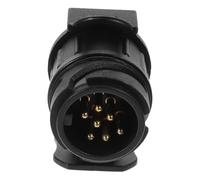 BUGUUYO Adattatore Presa Trailer Pin Pin in Plastica e Rame Convertitore Elettrico per Rimorchio Connettore Resistente e Compatibile con Veicoli e Caravan