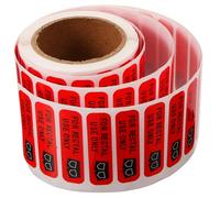 BUGUUYO Adesivi Per Uso Rettale Halloween Rotolo Da 500 Adesivi Impermeabili Divertenti Per Feste e Decorazioni Su Superfici Lisce Per Laptop Zaini Valigie e Ambienti Domestici