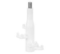 BUGUUYO Albero di Attacco in Plastica Bianco per Macina Carne, Accessorio Sostitutivo Sistema di Smontaggio Rapido per Tritatutto da Cucina Silenzioso