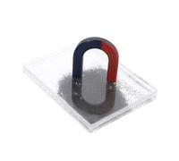 BUGUUYO Attrezzatura Da Laboratorio Di Fisica Dimostratore Magnetico Ferro Trucioli Di Ferro Per Esperimenti Scientifici