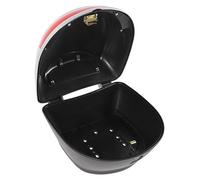 BUGUUYO Bauletto Per Motocicletta Baule Per Veicoli Elettrici Plastica Argento Argento Bauletto Per Scooter Bauletto Per Motocicletta Portaoggetti Per Motocicletta Valigia Universale Per