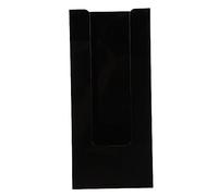 BUGUUYO Bicchieri in Acrilico Nero per Tazze Supporto Organizzatore per Bicchieri Usa e Getta in Negozio Tè Robusta e Facile da Design Minimalista e Funzionale