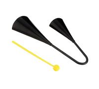 BUGUUYO Campana Di Musica Campane Tintinnio Chiama Bell All'aperto Strumento Campanaccio Scuola Di Grandi Dimensioni Aula Campanaccio Campanacci Delle Mucche a Tamburo Toro Nero Di Legno