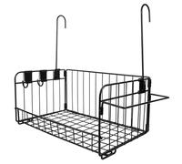 BUGUUYO Cestino in Filo Sospeso Organizer Portaoggetti per Articoli Cestino da Parete per Oggetti e Prodotti di