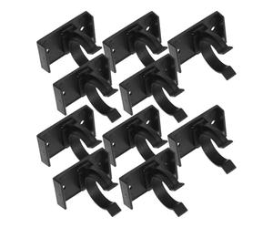 BUGUUYO Clip per Gambe dello Zoccolo da Cucina in Plastica Resistente Set da 10 Pezzi Forza di Serraggio Regolabile per Piedini Mobili Installazione Semplice senza Utensili per