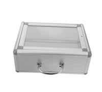 BUGUUYO Container Aiuto Pubblico Organizzatore Forniture Cabinet Da Scatole Da Custodia Per Tablet Contenitore Del Telefono Caso Metallo