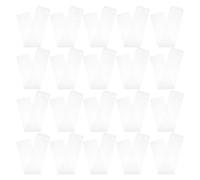BUGUUYO Copertura per Ombrello in Plastica Bianco 100 Pezzi Sacchetti Protettivi Spessi per Ombrelli Resistente All'umidità per Auto e Borsa
