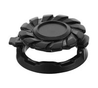 BUGUUYO Copertura per Pulsante Avviamento Motore Lega Zinco Design Rotante Elegante Protezione per Pulsante Accensione con Luminescente Accessorio per Interni Auto Colore Nero
