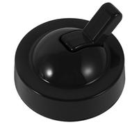 BUGUUYO Copertura Pulsante di Avviamento e Arresto Auto Leva a Sfera Nera, Accessorio per Decorazione Interni Auto, Installazione senza Attrezzi per Tutti i Modelli