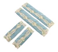 BUGUUYO Copri Maniglie per Frigorifero Spesso 4 Pezzi Protezione Resistente per Maniglie di Forma Rotonda o Altre, Anti-macchia, per Cucina Colore Casuale