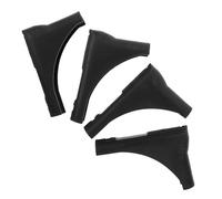 BUGUUYO Coprigambe Antiscivolo per Stendibiancheria 4 Pezzi, Tappi Protettivi per Pavimenti in Legno Duro, Accessori per Rack di Asciugatura, Protezione Pavimento e Riduzione Rumore,