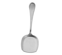 BUGUUYO Cucchiaio da Servizio Acciaio Inossidabile con Testa Quadrata Rinforzata Design Elegante Utensile Resistente e Facile da Adatto per Insalate e Pranzi