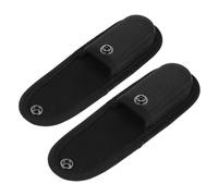 BUGUUYO Custodia in Nylon Resistente All’olio per Coltello 2 Pezzi Portautensili Tascabile Nero Organizer Multifunzione