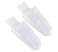 BUGUUYO Custodia in Plastica Trasparente per Potatore da Giardino 8 Pollici Set 2 Pezzi Copertura Protettiva Leggera per Cesoie da Potatura Porta Forbici Portatile per Attrezzi da