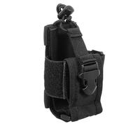 BUGUUYO Custodia per Radio da Cintura Regolabile Borsa Porta Ricetrasmittente Portatile Resistente Apertura Superiore Supporto Pratico per Comunicazioni Outdoor Adatta a Uomo e Donna