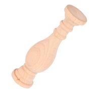 BUGUUYO Decorazioni in Legno Artigianale per Balaustre e Mobili Pilastro in Legno Intagliato Stile Europeo Colonna Miniatura per Arredamento Casa e Scale