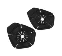 BUGUUYO Foro Per Braccio Tergicristallo in Silicone 2 Pezzi Cuscinetti Protettivi Per Tergicristalli Resistenti Alle Intemperie Neri Per Modelli Di Auto