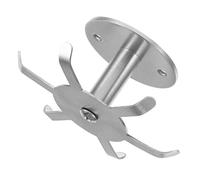 BUGUUYO Gancio Rotante a 360 Gradi Risparmio Spazio in Acciaio Inossidabile per Appendere Utensili da Cucina Sei Artigli Adatto per Cucina e Bagno