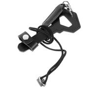BUGUUYO Glasses Holder Strap in Cuoio Nero, Sunglasses Strap Chic da Collo, per Occhiali da Sole e da Vista Sempre a Portata di Mano