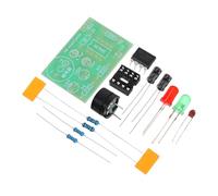 BUGUUYO Kit Elettronico Ne555 3 Pezzi Circuito Timer Astabile, Set Di Pratica Saldatura e Formazione Elettronica, Scheda Lampeggiante a Led Per Progetto Diy e Apprendimento Tecnico