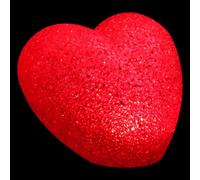 BUGUUYO Lampada da Tavolo LED Forma di Cuore Rosso Luce Notturna Romantica per Desktop Decorazione Unica per Festa degli Innamorati Risparmio Energetico Design Creativo e Durevole