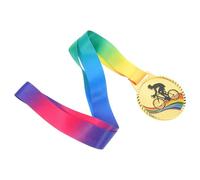 BUGUUYO Medaglia per Competizione Ciclistica in Lega di Zinco Struttura Robusta e Design Elegante, per Eventi di Ciclismo e attività Scolastiche