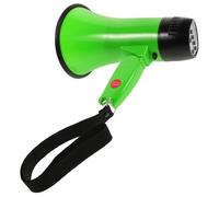 BUGUUYO Megafono Portatile e Maniglia 25w con Registrazione 240 Secondi | ABS Verde, Uso Sicurezza ed Eventi All'aperto, Design Manuale Compatto, Supporto Pratico per Voce Forte