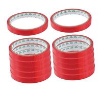 BUGUUYO Nastro Sigillante Colorato Per Supermercati 12 Pezzi 1,2 Cm x 30 m Bopp Per Confezionamento Alimenti e Sacchetti Per Panetterie e Mercati Agricoli